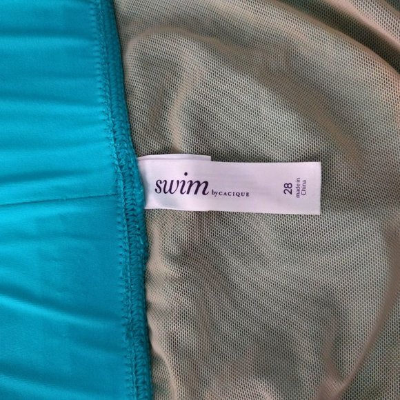 Lane Bryant Swim by Cacique Plus Size High Waist Swim Brief Size 28 - Picture 3 of 3